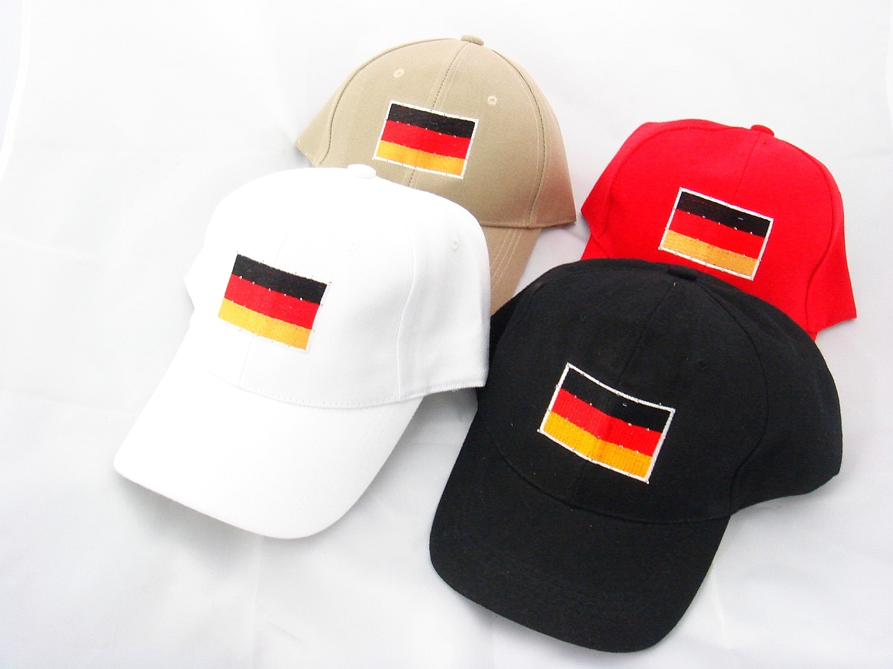 LED Germany cap with 28 mini-LED´s